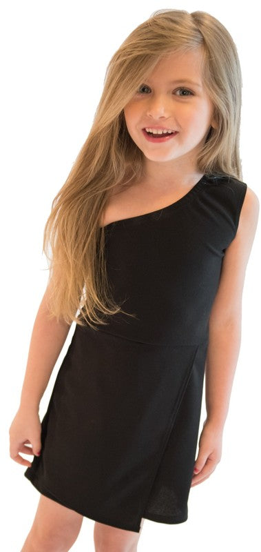 KIDS ONE SHOULDER ENVELOPE ROMPER