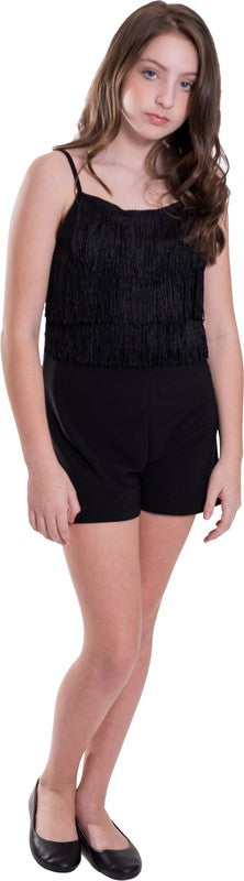 KIDS FRINGE ROMPER