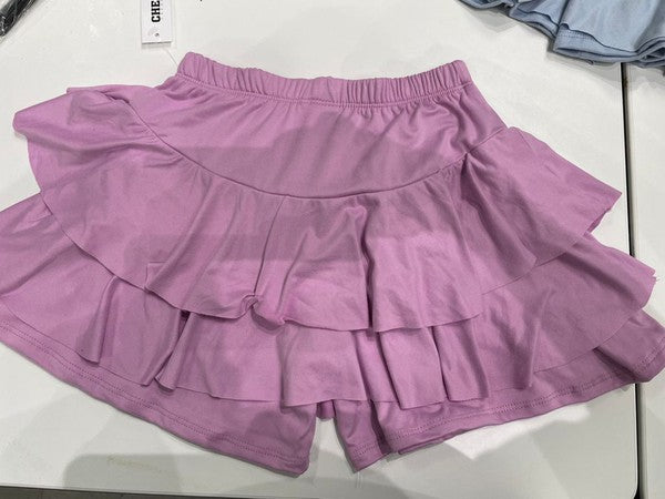 Kids Ruffle Skorts