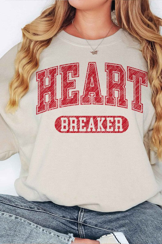 HEART BREAKER VALENTINES OVERSIZED SWEATSHIRT