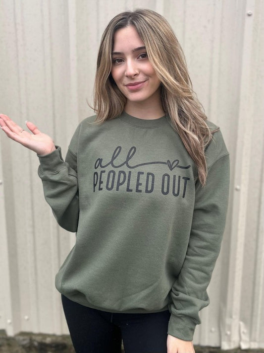 All Peopled Out Sweatshirt