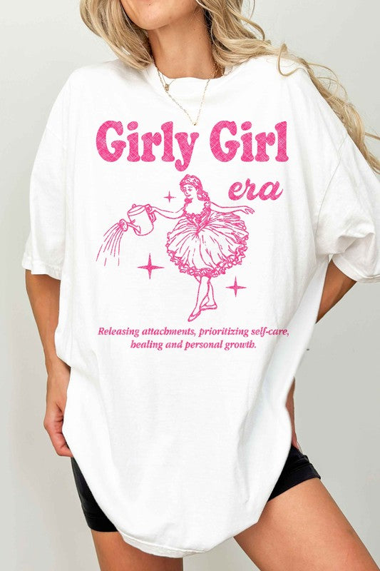 GIRLY GIRL ERA OVERSIZED TEE