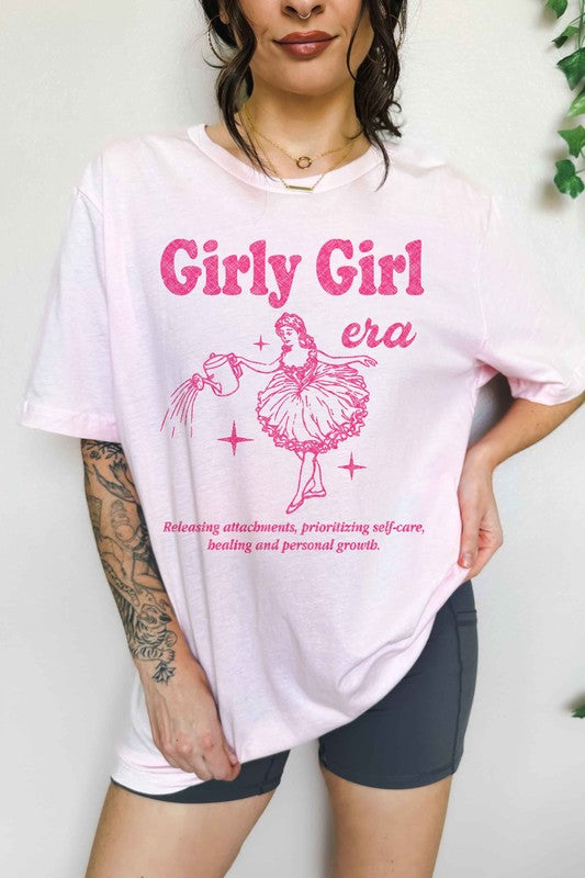 GIRLY GIRL ERA OVERSIZED TEE