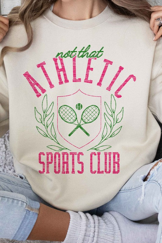 NOT THAT ATHLETIC CLUB GRAPHIC SWEATSHIRT