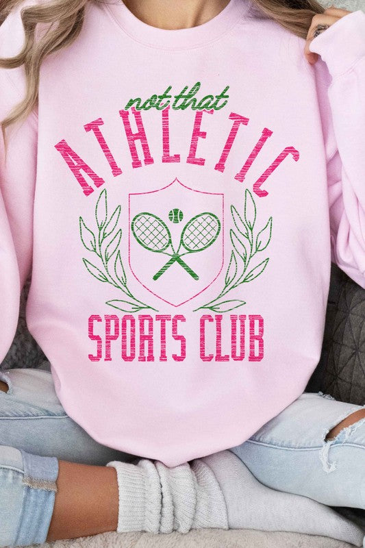 NOT THAT ATHLETIC CLUB GRAPHIC SWEATSHIRT